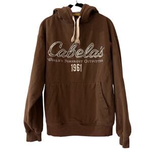 Cabela’s brown hoodies size small